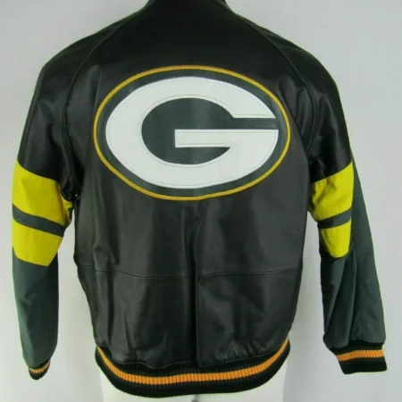 Green Bay Packers Multicolor Leather Jackets