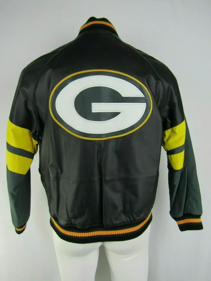 Green Bay Packers Multicolor Leather Jackets