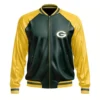 Green Bay Packers NFL Leather Bomber Jacket