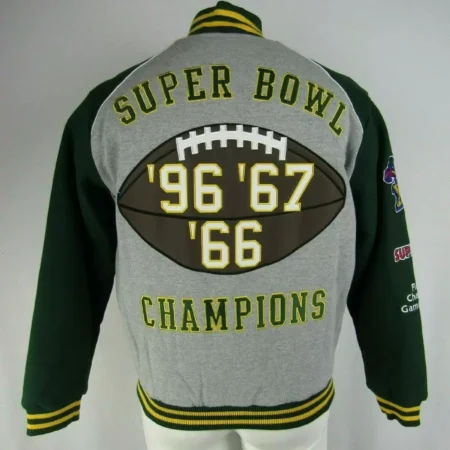 Green Bay Packers NFL Super Bowl Champions Jacket