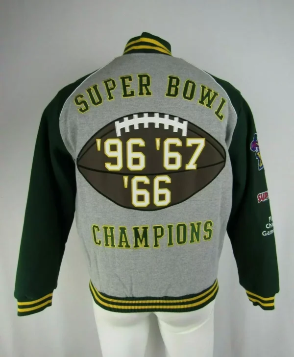 Green Bay Packers NFL Super Bowl Champions Jacket