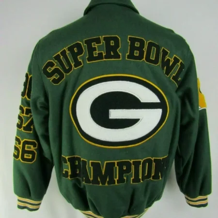 Green Bay Packers NFL VS AFL Varsity Jacket