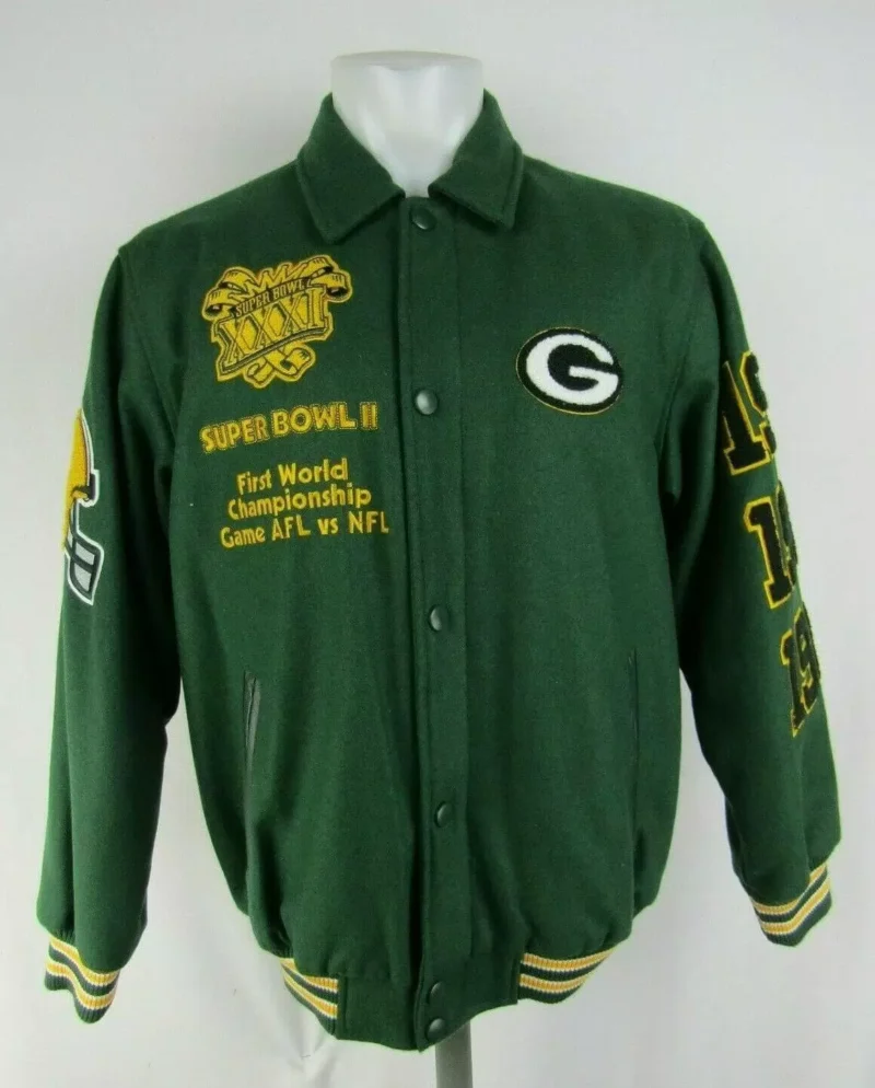 Green Bay Packers NFL VS AFL Varsity Jackets