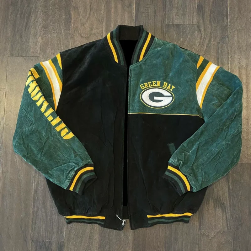 Green Bay Packers NFL Wool Leather Jackets