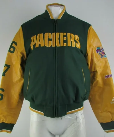 Green Bay Packers Super Bowl Champions NFL Jacket