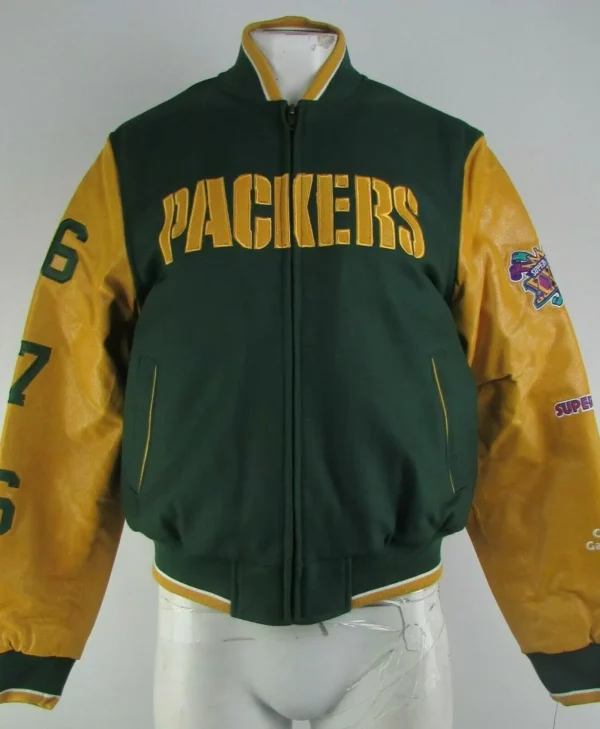 Green Bay Packers Super Bowl Champions NFL Jacket