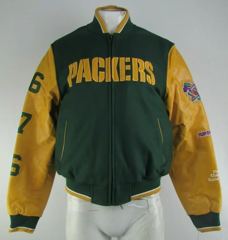 Green Bay Packers Super Bowl Champions NFL Jacket