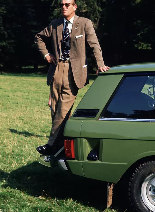 HRH The Duke Of Edinburgh Brown Blazer