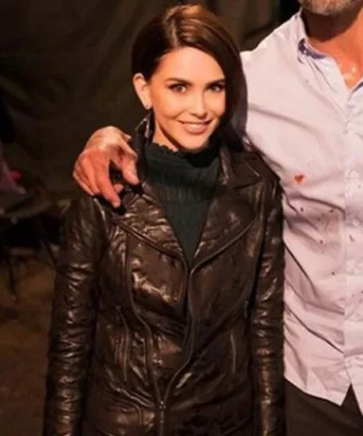 Hannah Quinlivan Skyscraper Leather Jacket
