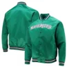 Hardwood Classics Dallas Mavericks Green Jacket