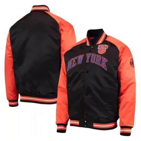 Hardwood Classics Reload Black and Orange Jacket