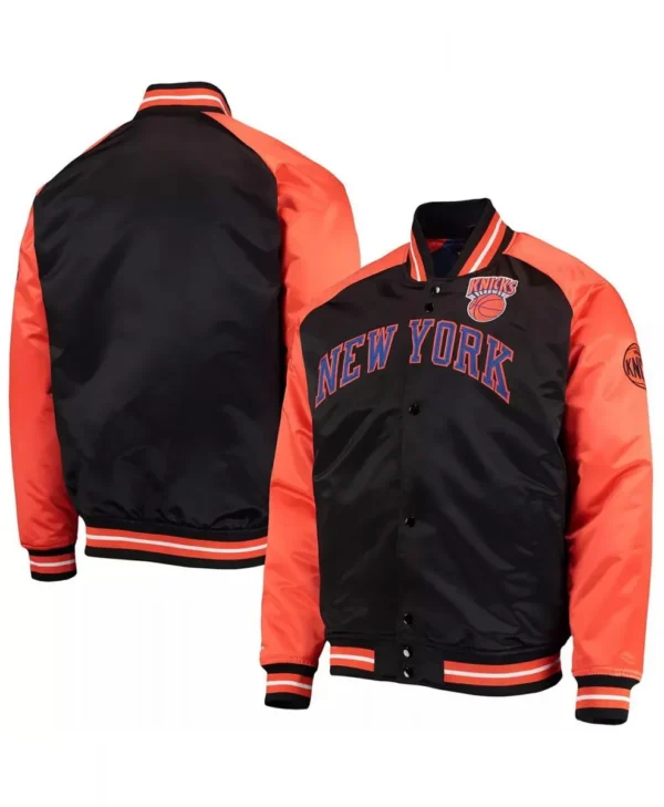 Hardwood Classics Reload Black and Orange Jacket