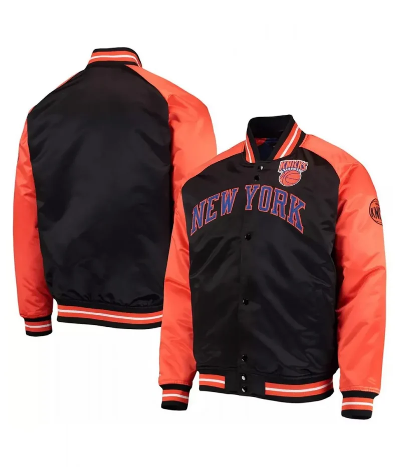 Hardwood Classics Reload Black and Orange Jacket