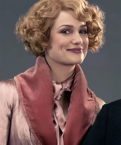 Harry Potter Fantastic Beasts Queenie Goldstein Long Pink Coat