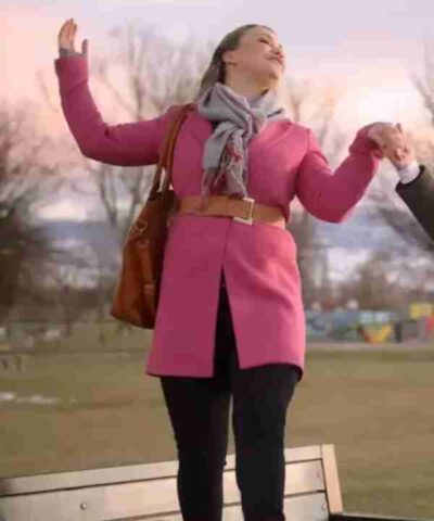 Hazel Thompson Planning for Joy Pink 2022 Coat
