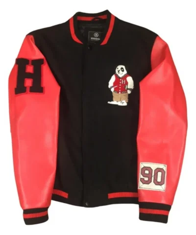 Hudson Panda All States Champs Red Varsity Jacket