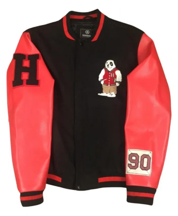 Hudson Panda All States Champs Red Varsity Jacket