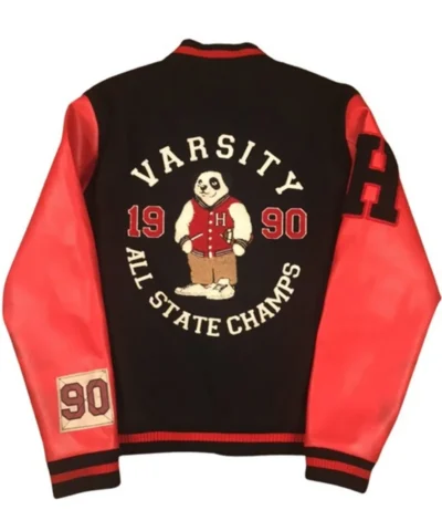 Hudson Panda All States Champs Red Varsity Jackets