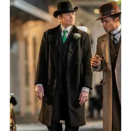 Interview with the Vampire Sam Reid Black Wool Coat