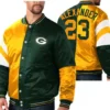 Jaire Alexander 23 Green Bay Packers NFL Jacket