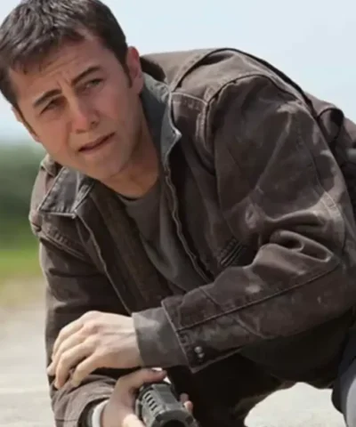 Joseph Gordon Levitt Looper Brown Cotton Jacket 510x656 1
