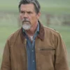 Josh Brolin Outer Range Brown Cotton Jacket