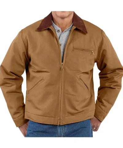 Josh Brolin Outer Range Brown Cotton Jackets