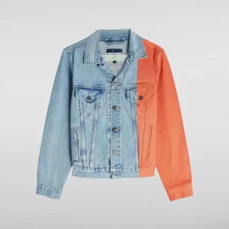 Juice Wrld Double Color Denim Jacket