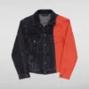 Juice Wrld Double Color Denim Jacket For Sale