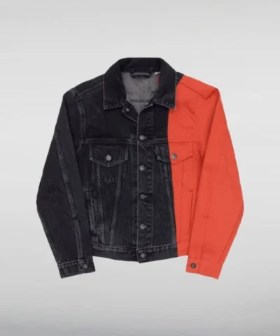 Juice Wrld Double Color Denim Jacket For Sale