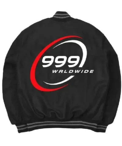 Juice Wrld Rap Singer 999 Life Black Bomber Cotton Jacket For Sale