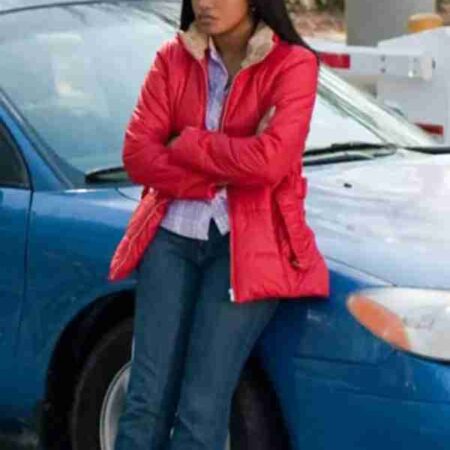 Keke Palmer Joyful Noise Red Jacket