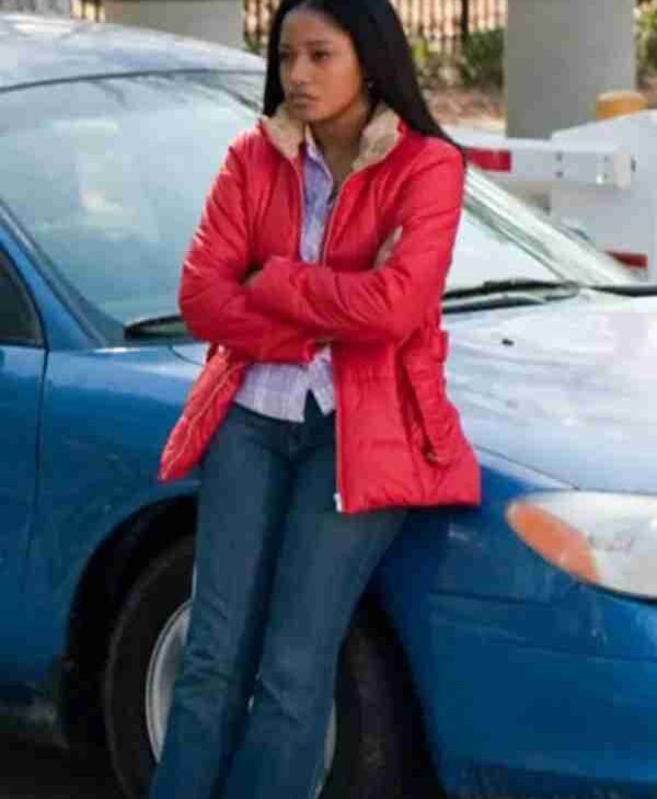 Keke Palmer Joyful Noise Red Jacket