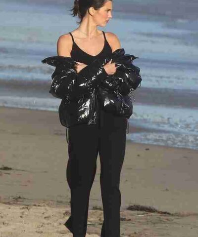 Kendall Jenner Black Jacket