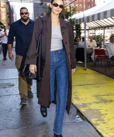 Kendall Jenner Brown Coat