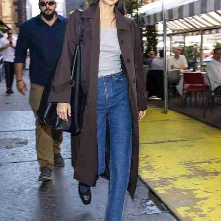 Kendall Jenner Brown Coat