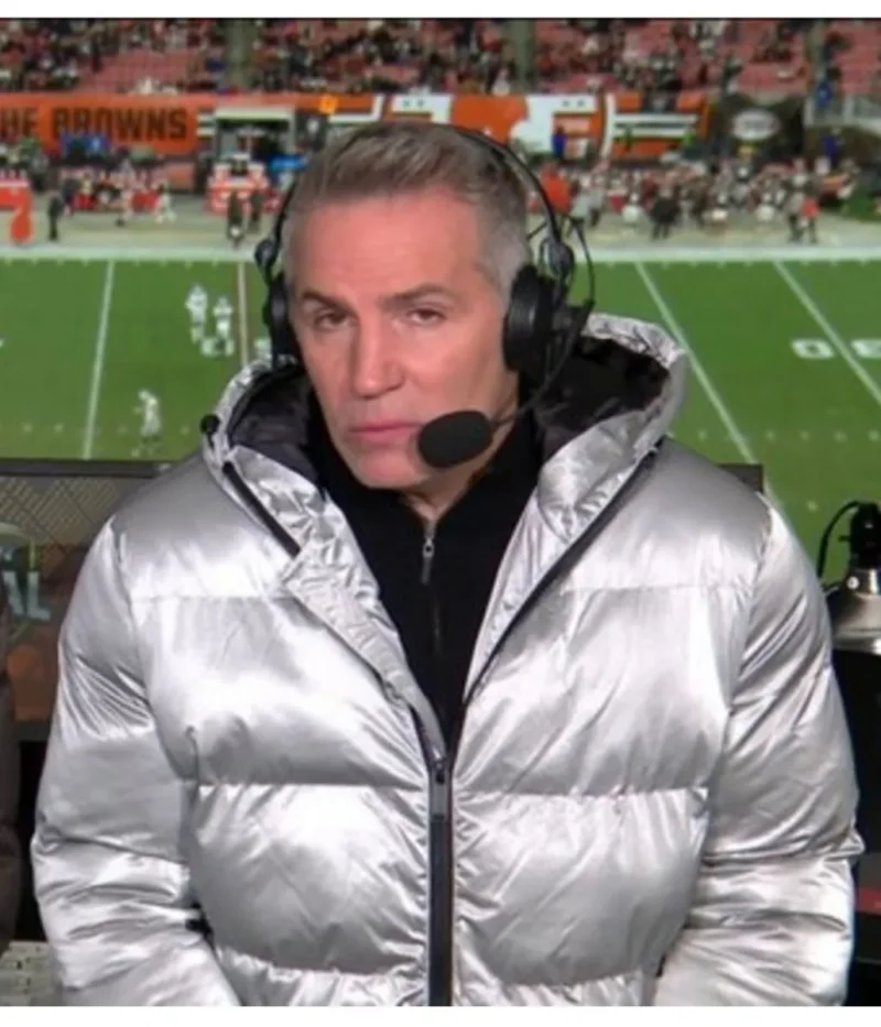 Kurt Warner Puffer Silver Hooded Jackets
