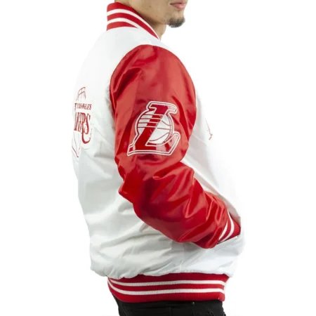 LA Lakers White and Red Jacket