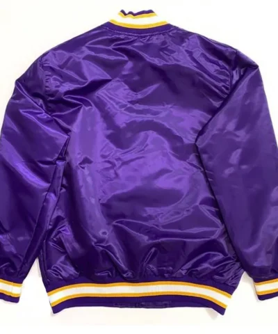 LSU Tigers Purple Satin Jackets