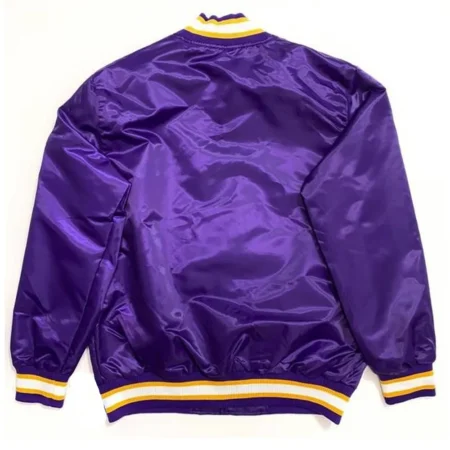 LSU Tigers Purple Satin Jackets