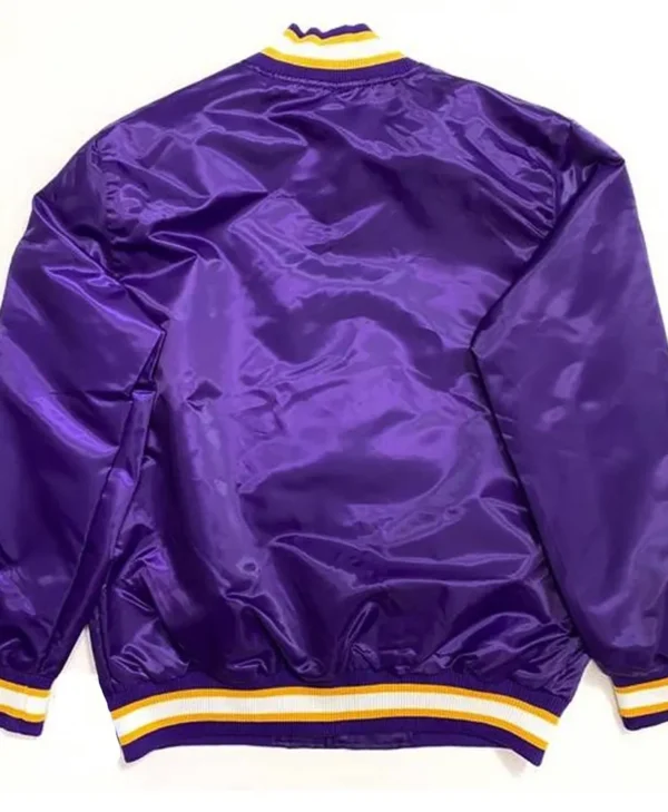 LSU Tigers Purple Satin Jackets