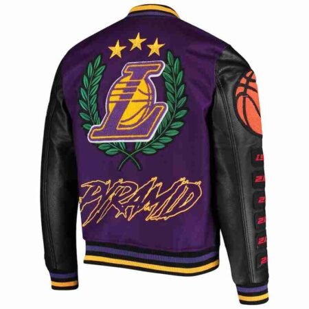 Lakers Remix Varsity Jacket 1 1