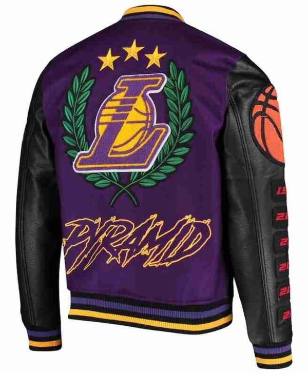 Lakers Remix Varsity Jacket 1 1