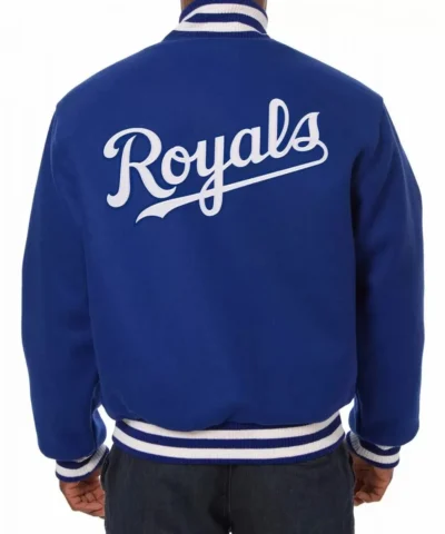 Letterman Kansas City Royals Wool Blue Jackets