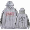 Lil Peep Hellboy Navy Gray Hoodie