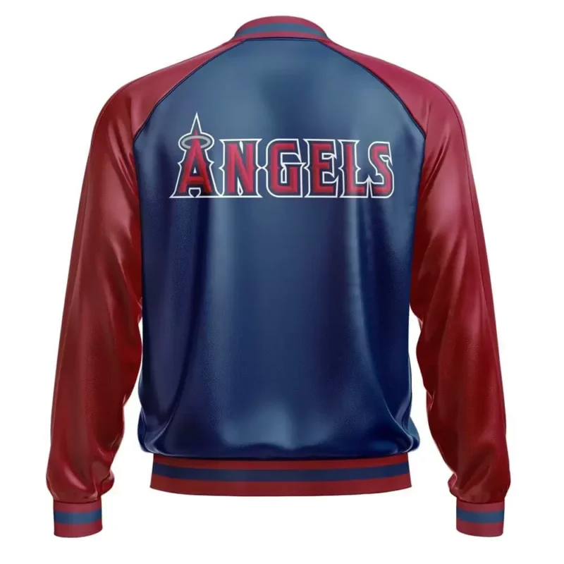 Los Angeles Angels MLB Leather Bomber Jackets