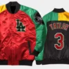 Los Angeles Dodgers Chris Taylor Satin Jacket