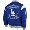 Los Angeles Dodgers Commemorative Championship Royal Jacket 1