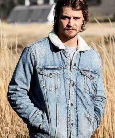Luke Grimes Yellowstone Kayce Dutton Denim Jacket