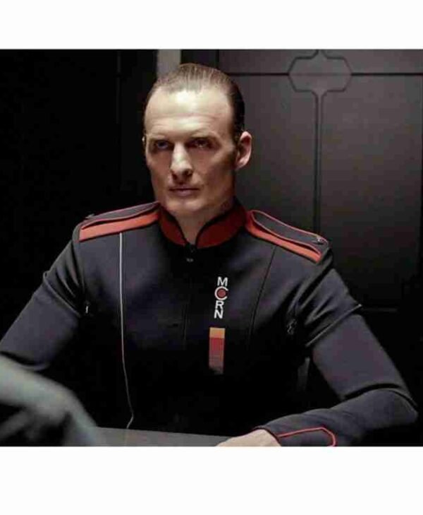 MCRN The Expanse Black Fleece Jacket